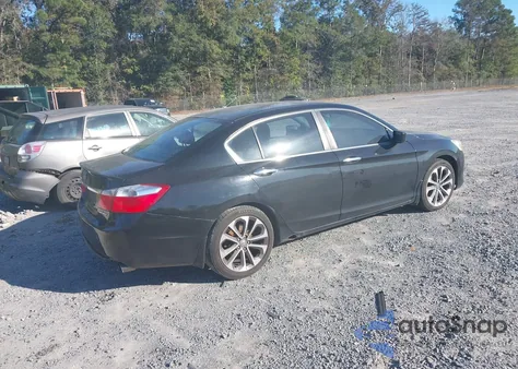 2013 Honda Accord Sport из США, поврежденный, VIN 1HGCR2F54DA199802